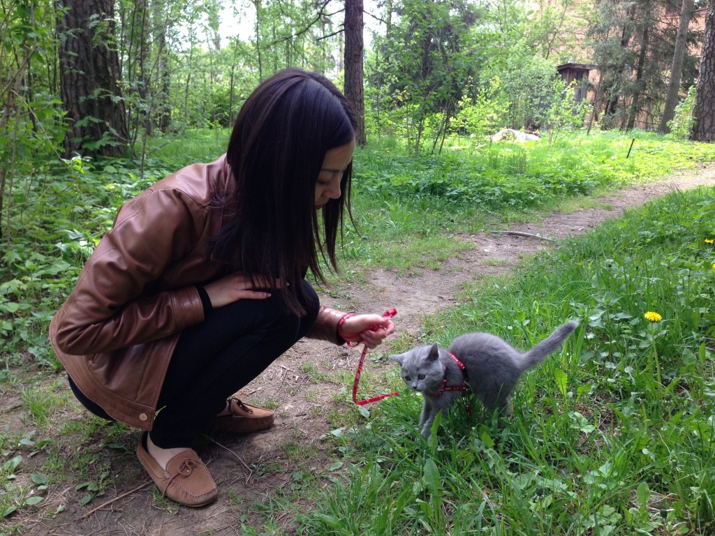 知人のダーチャ（別荘）にて