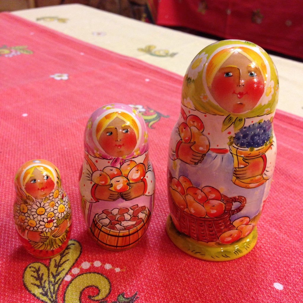 淡い色合いがとても素敵なイリーナさんの作品。こちらは『秋』という作品