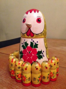 ひよこたちも間抜けな表情で愛らしい