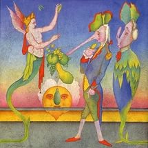 独特な色遣いと世界観