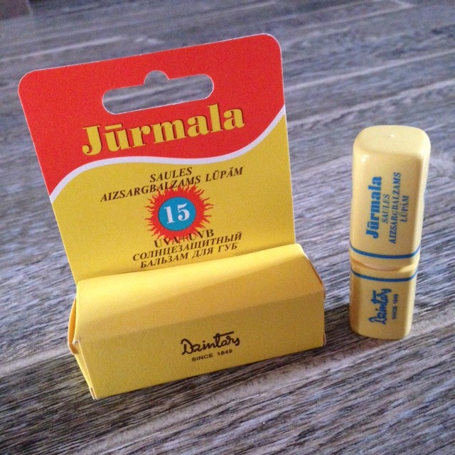 UV入りのリップ。ロシアも紫外線が強い&空気が乾燥しているのでリップは必需品です