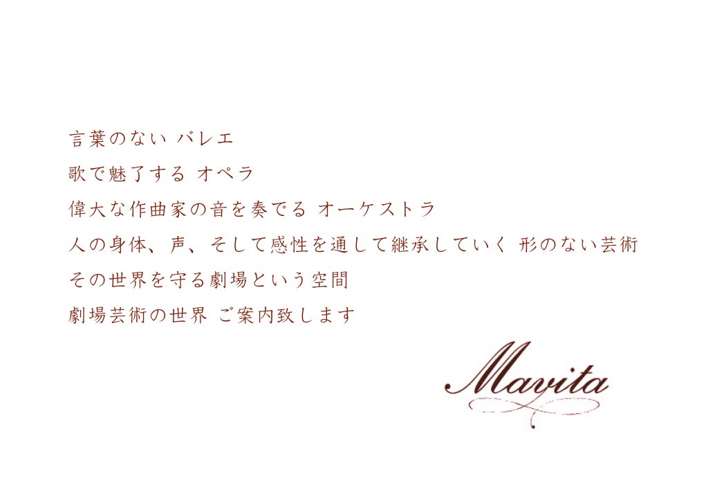 Mavitaホームページトップより