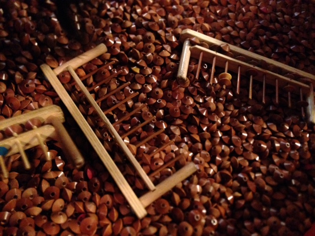 そろばんを作ったり