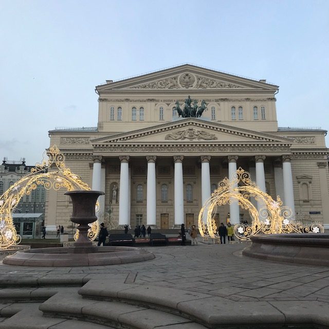 ボリショイ劇場バックステージツアーのお知らせ　2020年2月/3月